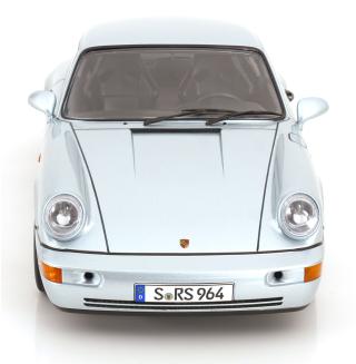 Porsche 911 (964) RS 1992 mit Cup-Felgen polarsilber KK-Scale 1:12 Metallmodell