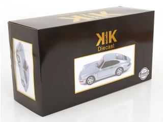 Porsche 911 (964) RS 1992 mit Cup-Felgen polarsilber KK-Scale 1:12 Metallmodell