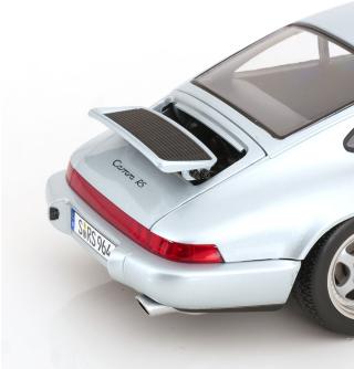 Porsche 911 (964) RS 1992 mit Speedline-Felgen polarsilber KK-Scale 1:12 Metallmodell