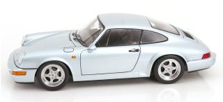 Porsche 911 (964) RS 1992 mit Speedline-Felgen polarsilber KK-Scale 1:12 Metallmodell