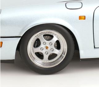 Porsche 911 (964) RS 1992 mit Speedline-Felgen polarsilber KK-Scale 1:12 Metallmodell