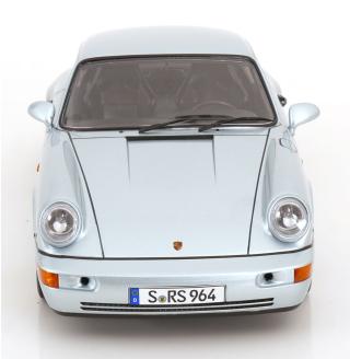 Porsche 911 (964) RS 1992 mit Speedline-Felgen polarsilber KK-Scale 1:12 Metallmodell