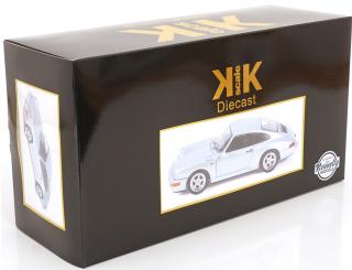 Porsche 911 (964) RS 1992 mit Speedline-Felgen polarsilber KK-Scale 1:12 Metallmodell