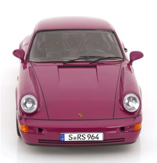 Porsche 911 (964) RS 1992 mit Cup-Felgen rubinrot KK-Scale 1:12 Metallmodell