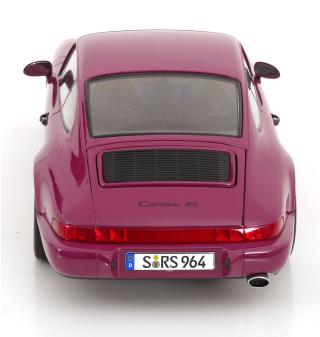 Porsche 911 (964) RS 1992 mit Cup-Felgen rubinrot KK-Scale 1:12 Metallmodell