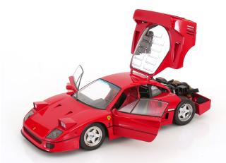 Ferrari F40 1987 rot KK-Scale 1:12 Metallmodell