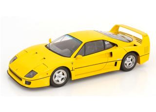 Ferrari F40 1987 gelb KK-Scale 1:12 Metallmodell