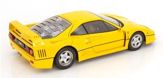 Ferrari F40 1987 gelb KK-Scale 1:12 Metallmodell