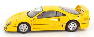 Ferrari F40 1987 gelb KK-Scale 1:12 Metallmodell