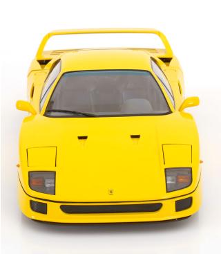 Ferrari F40 1987 gelb KK-Scale 1:12 Metallmodell