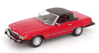 Mercedes 450SL R107 USA 1979 rot  Dallas TV-Serie KK-Scale 1:12 Metallmodell