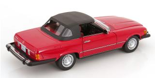 Mercedes 450SL R107 USA 1979 rot  Dallas TV-Serie KK-Scale 1:12 Metallmodell