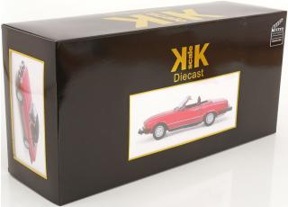 Mercedes 450SL R107 USA 1979 rot  Dallas TV-Serie KK-Scale 1:12 Metallmodell