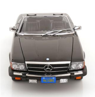 Mercedes 450SL R107 USA 1979 schwarz  American Giggolo  KK-Scale 1:12 Metallmodell