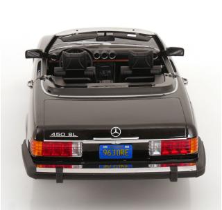 Mercedes 450SL R107 USA 1979 schwarz  American Giggolo  KK-Scale 1:12 Metallmodell