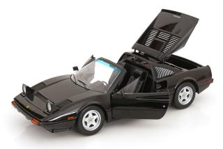 Ferrari 308 GTS Quattrovalvole 1982 US-Version schwarz (aus dem Film Against All Odds) KK-Scale 1:12 Metallmodell