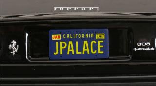 Ferrari 308 GTS Quattrovalvole 1982 US-Version schwarz (aus dem Film Against All Odds) KK-Scale 1:12 Metallmodell