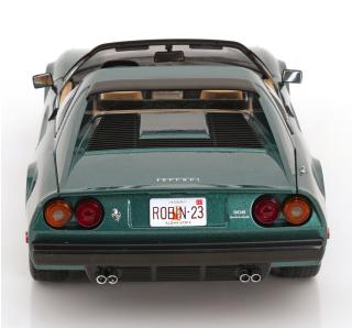 Ferrari 308 GTS Quattrovalvole 1982 US-Version grünmetallic (aus der TV-Serie Magnum) KK-Scale 1:12 Metallmodell