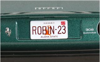 Ferrari 308 GTS Quattrovalvole 1982 US-Version grünmetallic (aus der TV-Serie Magnum) KK-Scale 1:12 Metallmodell