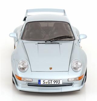 Porsche 911 (993) GT2 BBS Felgen 1996 polar silber KK-Scale 1:12 Metallmodell