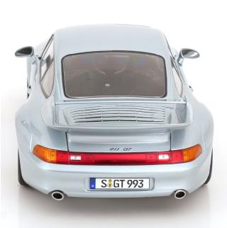 Porsche 911 (993) GT2 BBS Felgen 1996 polar silber KK-Scale 1:12 Metallmodell