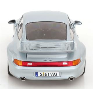Porsche 911 (993) GT2 Speedline Felgen 1996 polar silber KK-Scale 1:12 Metallmodell