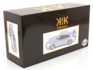 Porsche 911 (993) GT2 Speedline Felgen 1996 polar silber KK-Scale 1:12 Metallmodell