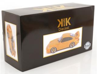 Porsche 911 (993) GT2 BBS Felgen 1996 speed gelb  KK-Scale 1:12 Metallmodell