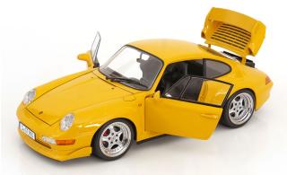 Porsche 911 (993) GT2 Speedline Felgen 1996 speed gelb  KK-Scale 1:12 Metallmodell