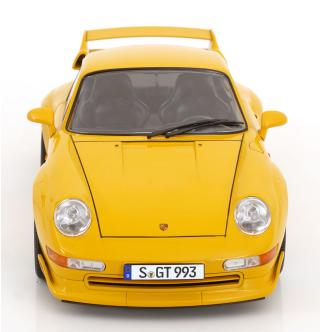 Porsche 911 (993) GT2 Speedline Felgen 1996 speed gelb  KK-Scale 1:12 Metallmodell