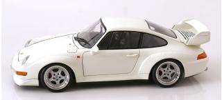 Porsche 911 (993) GT2 1996 mit Speedline-Felgen weiß KK-Scale 1:12 Metallmodell
