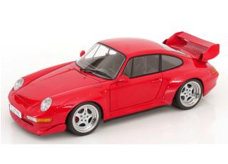 Porsche 911 (993) GT2 1996 mit Speedline-Felgen rot KK-Scale 1:12 Metallmodell