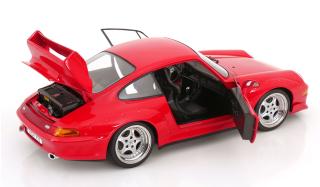 Porsche 911 (993) GT2 1996 mit Speedline-Felgen rot KK-Scale 1:12 Metallmodell