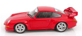 Porsche 911 (993) GT2 1996 mit Speedline-Felgen rot KK-Scale 1:12 Metallmodell