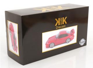 Porsche 911 (993) GT2 1996 mit Speedline-Felgen rot KK-Scale 1:12 Metallmodell