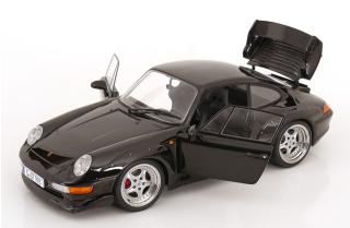 Porsche 911 (993) GT2 Speedline Felgen 1996 schwarz KK-Scale 1:12 Metallmodell