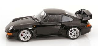 Porsche 911 (993) GT2 Speedline Felgen 1996 schwarz KK-Scale 1:12 Metallmodell