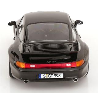 Porsche 911 (993) GT2 Speedline Felgen 1996 schwarz KK-Scale 1:12 Metallmodell