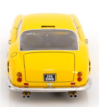 Ferrari 250 GT SWB Passo Corto 1961  gelb KK-Scale 1:12 Metallmodell