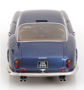 Ferrari 250 GT SWB Passo Corto 1961  blaumetallic KK-Scale 1:12 Metallmodell