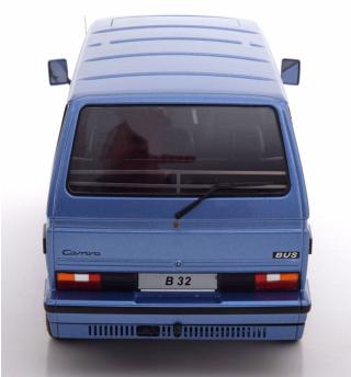Porsche B32 1984 (basierend auf VW T3) hellblau-metallic KK-Scale 1:18 Metallmodell (Türen, Motorhaube... nicht zu öffnen!)