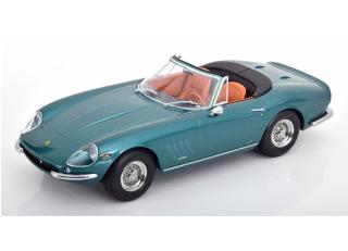 Ferrari 275 GTB4 NART 1967 grünmetallic KK-Scale 1:18 Metallmodell (Türen, Motorhaube... nicht zu öffnen!)