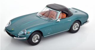 Ferrari 275 GTB4 NART 1967 grünmetallic KK-Scale 1:18 Metallmodell (Türen, Motorhaube... nicht zu öffnen!)