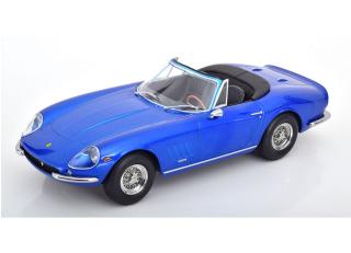 Ferrari 275 GTB4 NART 1967 blaumetallic KK-Scale 1:18 Metallmodell (Türen, Motorhaube... nicht zu öffnen!)