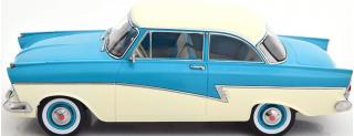 Ford Taunus 17M P2 1957, türkis/weiß Limitiert auf 1000 Stück KK-Scale 1:18 Metallmodell (Türen, Motorhaube... nicht zu öffnen!)