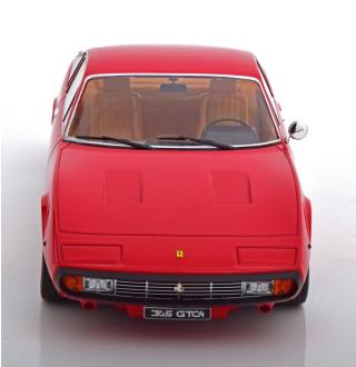 Ferrari 365 GTC 4 1971, red (brown interieur), Limitiert auf 750 Stück KK-Scale 1:18 Metallmodell (Türen, Motorhaube... nicht zu öffnen!)