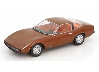 Ferrari 365 GTC4 1971 braunmetallic KK-Scale 1:18 Metallmodell (Türen, Motorhaube... nicht zu öffnen!)