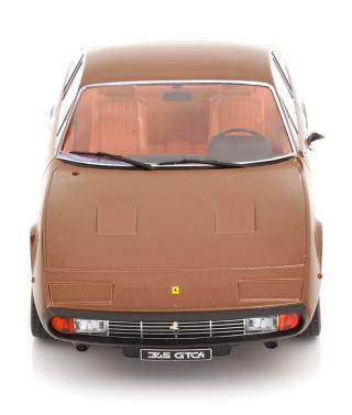 Ferrari 365 GTC4 1971 braunmetallic KK-Scale 1:18 Metallmodell (Türen, Motorhaube... nicht zu öffnen!)