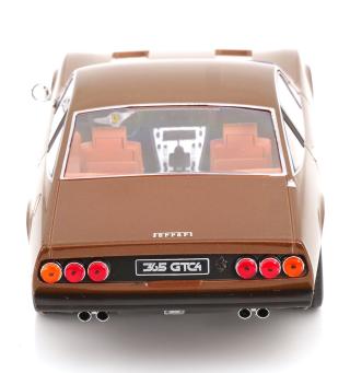 Ferrari 365 GTC4 1971 braunmetallic KK-Scale 1:18 Metallmodell (Türen, Motorhaube... nicht zu öffnen!)
