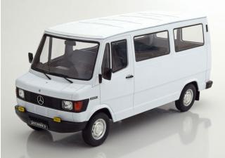 Mercedes 207/208D Bus 1988 weiß Limitiert auf 750 Stück KK-Scale 1:18 Metallmodell (Türen, Motorhaube... nicht zu öffnen!)